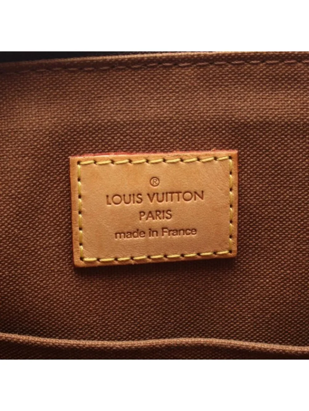 Louis Vuitton Tote Popincourt Monogram Canvas Leather